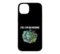 Data Analyst Funny Ctrl Z My Bad Decisions Coque pour iPhone 14 Plus