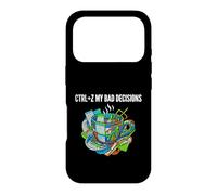 Data Analyst Funny Ctrl Z My Bad Decisions Coque pour iPhone 17 Pro