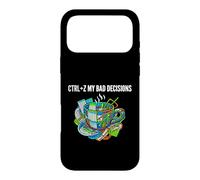 Data Analyst Funny Ctrl Z My Bad Decisions Coque pour iPhone 17 Pro Max