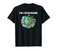 Data Analyst Funny Ctrl Z My Bad Decisions T-Shirt