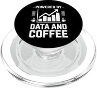 Data and Coffee Funny Data Science PopSockets PopGrip pour MagSafe