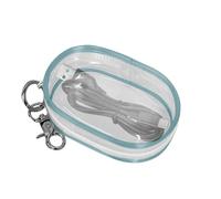 Data Cable Storage Bag - Transparent Portable PVC Organizer Compact Design