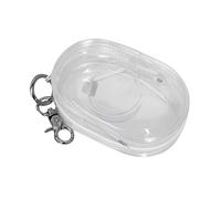 Data Cable Travel Storage Bag - Transparent Portable Pouch, Compact Clear