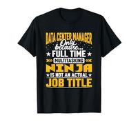 Data Center Manager Job Title Funny Data Center Director CEO T-Shirt