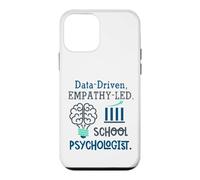 Data-Driven Empathy-LED School Psychologist Brain Graphic Coque pour iPhone 12 Mini