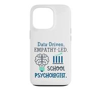 Data-Driven Empathy-LED School Psychologist Brain Graphic Coque pour iPhone 13 Pro