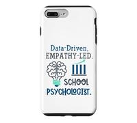 Data-Driven Empathy-LED School Psychologist Brain Graphic Coque pour iPhone 7 Plus/8 Plus
