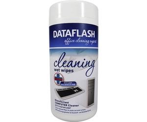 Data Flash DF1712 Lot de 100 nettoyants électroniques