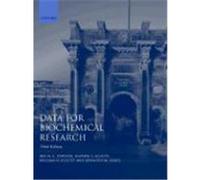 Data for Biochemical Research Daphne C. Elliott, Rex M.C. Dawson, William H. Elliott (Auteur)