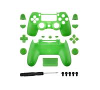 DATA FROG JDM-040 for Sony PS4 Slim Game Console Plastic Protective Shell Button Cover Set