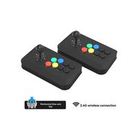 Data Frog Manette de Jeu de Combat Sans Fil Y3AMAX-BK2PA, Compatible avec PC, Android, IOS et pour Linux