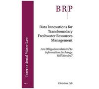 Data Innovations For Transboundary Freshwater Resources Management