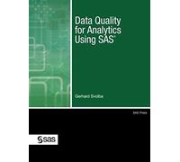 Data Quality For Analytics Using Sas