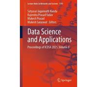 Data Science and Applications: Proceedings of ICDSA 2025, Volume 8