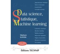 Data Science, statistique et Machine Learning - Stéphane Tufféry - Technip - broché - Manuel