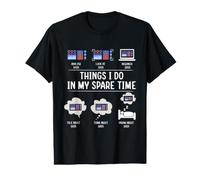 Data Scientist Analyse des Temps Libres Statistiques Humour T-Shirt Graphique avec Valeur