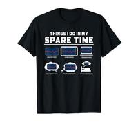 Data Scientist Analyse des Temps Libres Statistiques Humour T-Shirt Graphique avec Valeur