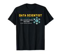 Data Scientist Définition Statistiques Analyses Carrière Humour T-Shirt