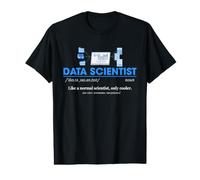 Data Scientist Définition Statistiques Analyses Carrière Humour T-Shirt Graphique avec Valeur