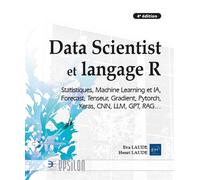 Data Scientist et langage R - Statistiques, Machine Learning… (4e édition) - Henri Laude - Eni Editions - broché - Manuel