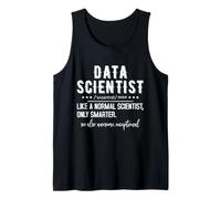 Data Scientist Science Funny Statistics Coding Geek Débardeur