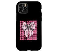 Data Scientist Science Graph Girl Coquette Bow Rose Coque pour iPhone 11 Pro