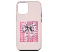Data Scientist Science Graph Girl Coquette Bow Rose Coque pour iPhone 12/12 Pro