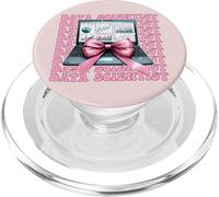 Data Scientist Science Ordinateur Portable Graphique Fille Coquette Bow Rose PopSockets PopGrip pour MagSafe