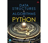 John Canning – Data Structures & Algorithms in Python – Broché – Addison Wesley