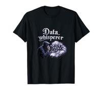 Data Whisperer Numéros de Science des données Script Gothique T-Shirt
