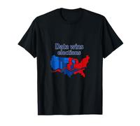 Data Wins Elections Data Science Numbers Graphique T-Shirt