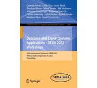 Database And Expert Systems Applications - Dexa 2022 Workshops