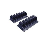 DATAFLEX 34303 GUIDE-CABLES VAGUES NOIR (lot de 2)