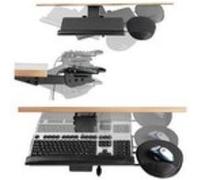 Dataflex Articulating Keyboard/Mouse Mechanism - plate-forme clavier et souris avec repose-poignet G