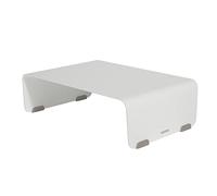 Dataflex Bento Rehausseur Écran 110 Blanc - Support d'écran élégant et Robuste, Ergonomique, capacité de Charge de 20 kg, Anti-Rayures, Parfait pour la boîte à Outils Ergonomique Bento