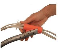 Dataflex Cable Eater Hand Tool 25 - Outil d'installation pour recouvrement pour câble - blanc, orange - pour Dataflex Cable Eater 25/20