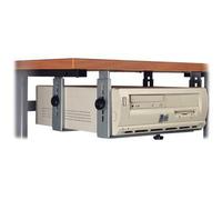 Dataflex CPU Holder Basic Horizontal/Vertical - Support d'ordinateur - argent