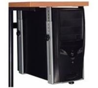 Dataflex CPU Holder Basic Horizontal/Vertical - Support d'ordinateur - argent Argent G