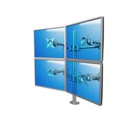 DATAFLEX Support à fixer / pincer Viewmate 52622 - 4 écrans