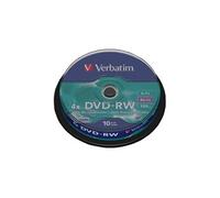 DataLifePlus - 10 x DVD-RW - 4.7 Go 4x - argent mat - spindle
