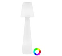 Datalight JLE7051027 Lampadaire Extérieur, Plastique, Blanc, 110 x 25 x 25 cm