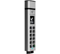 DataLocker Sentry K350 Clé USB cryptée 512 Go certifiée FIPS 140-2 Niveau 3 et FIPS 140-3 Niveau 3 (en Attente), AES 256 Bits, IP68, Conforme TAA, MIL-STD 810G, OS indépendant, USB-A