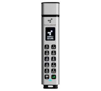 DataLocker Sentry K350 USB 3.2 Gen 1 SSD microSATA 128 Go avec chiffrement matériel AES-256 Bits, écran OLED et Keypad, certifié FIPS 140-2 Niveau 3, Conforme au RGPD/GDPR, SK350-128-FE