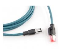 Datalogic CAB-ETH-M05 M12-IP67 câble de réseau Bleu 5 m