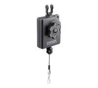 Datalogic Enrouleur industriel 7-0404 Poulie rétractable pour lecteur de code à barres Noir