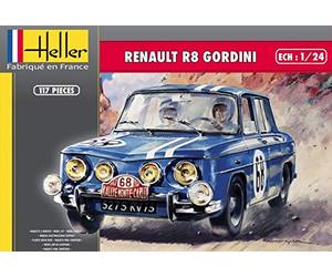 DataPrice Heller 80700 - Maquette - Voiture de Rallye R8 Gordini - Echelle 1/24