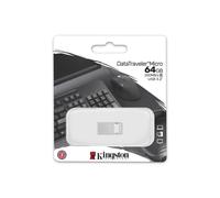 DataTraveler Micro clé USB 64GB 200MB/s Métal USB 3.2 Gen 1 DTMC3G2/64GB