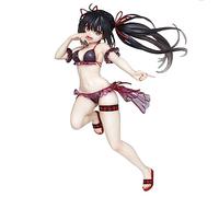 Date a Live Figure Tokisaki Kurumi Figure Maillot de bain Ver. 20 cm Anime Statue Modèle Ornements de bureau Anime Girl Collection Figurine Cadeau pour les fans