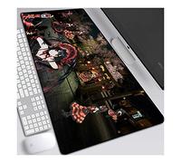 Date a Live Tapis de Souris Gaming XXL, 900x400mm, Anime Mouse Pad - Surface spéciale améliore la Vitesse et la précision, 3mm Base en Caoutchouc Antidérapant Surface-pour Ordinateur et PC,F