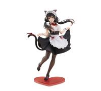 Date A Live V Coreful Statue Kurumi Tokisaki Chat Ear Maid Ver. 18 cm